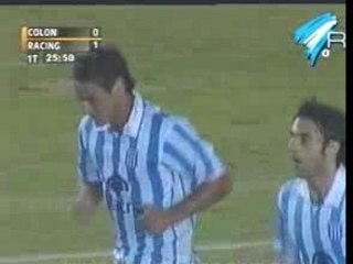 Racing: 10º fecha Cl' 2007 vs Colon