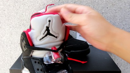 Supreme X Air Jordan 5 Black HD Review from Repbeast.ru