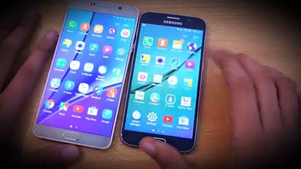 Samsung Galaxy Note 5 vs Samsung Galaxy S6 Test de rapidité