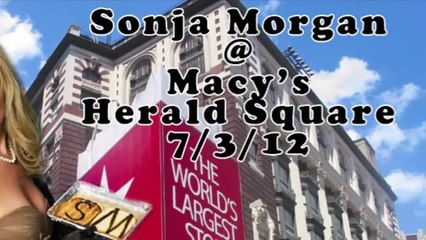 Toaster Oven Tutorial by Sonja Morgan at Macy's Herald Square Culinary Council NYC 2012