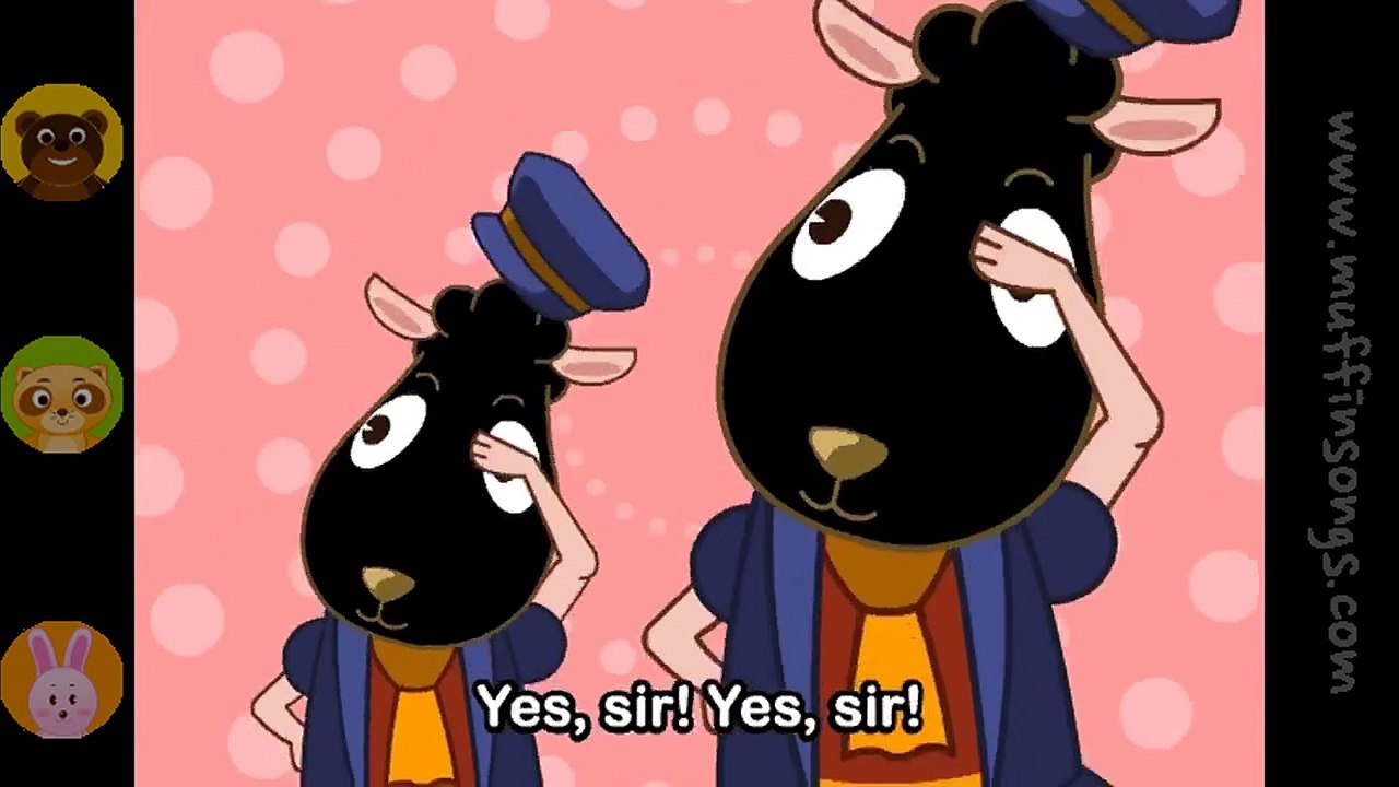 Muffin Songs - Baa Baa Black Sheep  nursery rhymes & children songs with lyrics