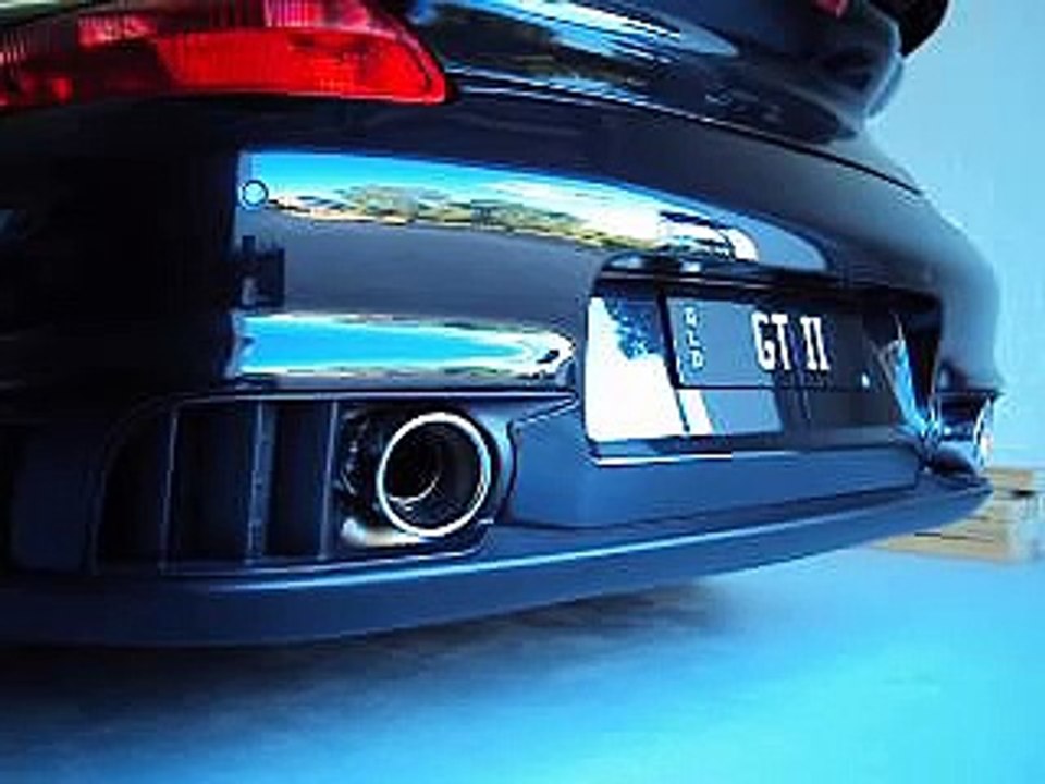 997 GT2 - Akrapovic exhaust system