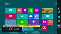 Personalizing Windows 8