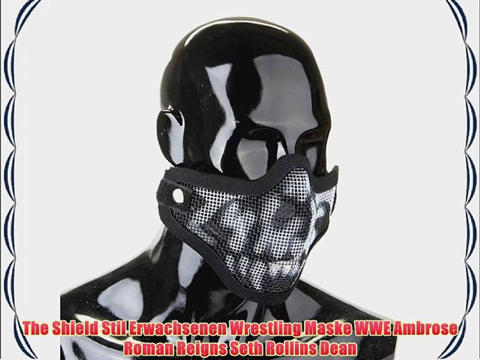 The Shield Stil Erwachsenen Wrestling Maske WWE Ambrose Roman Reigns Seth Rollins Dean