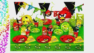 haveaniceparty 152001000 - Angry Birds: Kindergeburtstag Sorglos-PartySet Original f?r 6 Personen