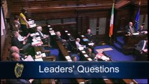 Leaders Questions Clare Daly asking Kenny about resources used for security of G8