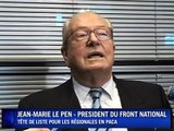 Elections régionales : premier meeting de campagne pour Le Pen