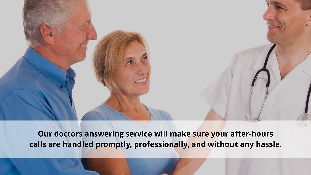Professional Doctor Answering Services - No More Phone Tag (614.895.2820)
