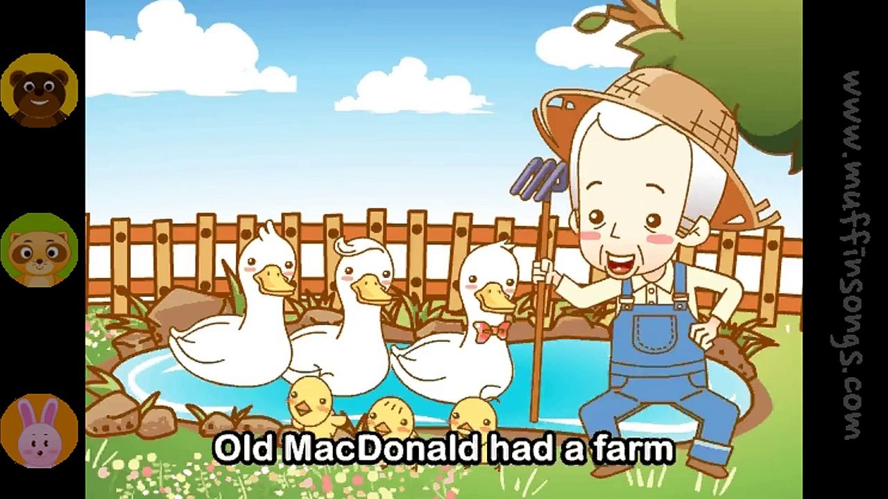 Old MacDonald Had A Farm - Nursery Rhymes