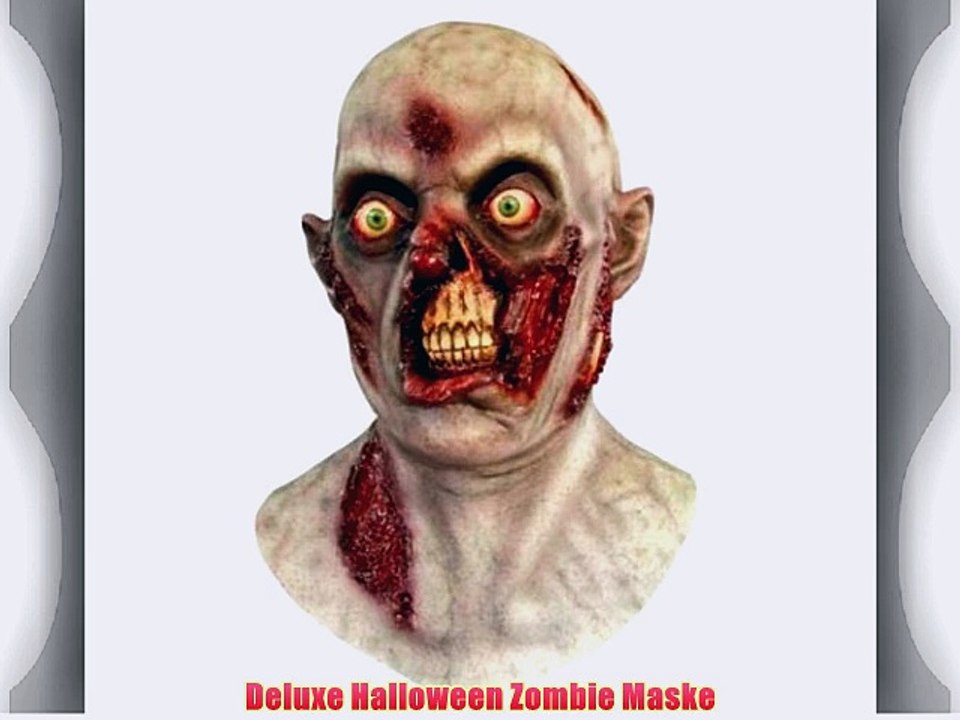 Deluxe Halloween Zombie Maske
