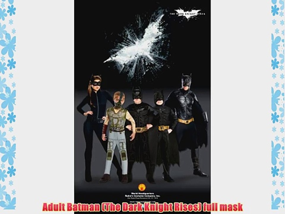 BATMAN ~ Batman Mask - Adult Accessory