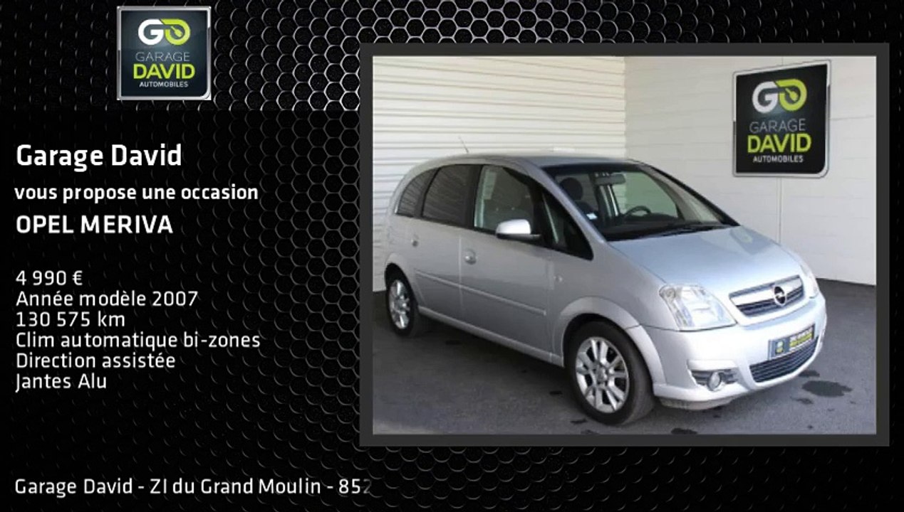 Annonce Occasion OPEL MERIVA 1.7 CDTI110 FAP COSMO 2007