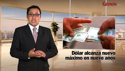 Dólar alcanza nuevo máximo en nueve años y se incrementa en 32% el número de usuarios de banca móvil