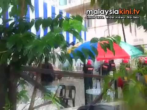 'Hospital hit by water cannon spray, tear gas'