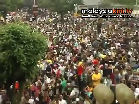 Bersih 2.0: Huge rally at Puduraya