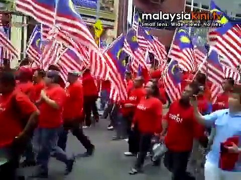 Patriot games in Bukit Bintang