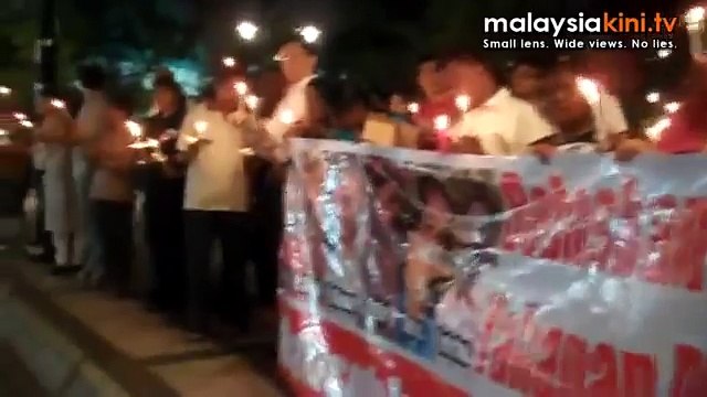 Bukit Aman vigil for PSM 6