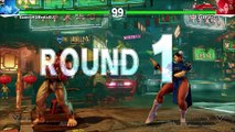 [PS4] Street Fighter 5- Beta Online Gameplay (1080p 60FPS)