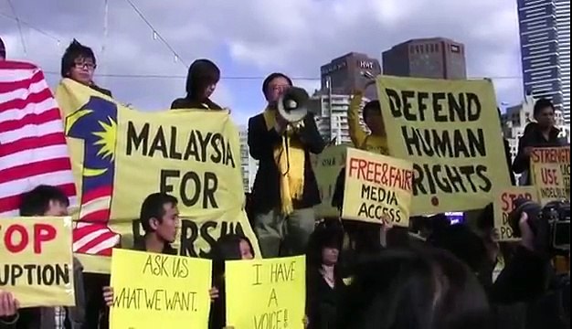 Bersih 2.0 in Melbourne