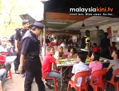 Bersih 2.0: Early scenes of Kampung Baru