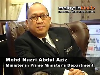 Nazri: We must respect ICC order against Bashir