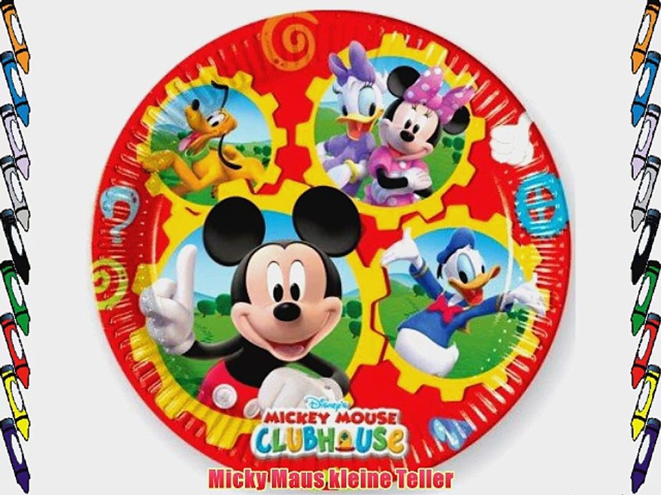 Micky Maus kleine Teller