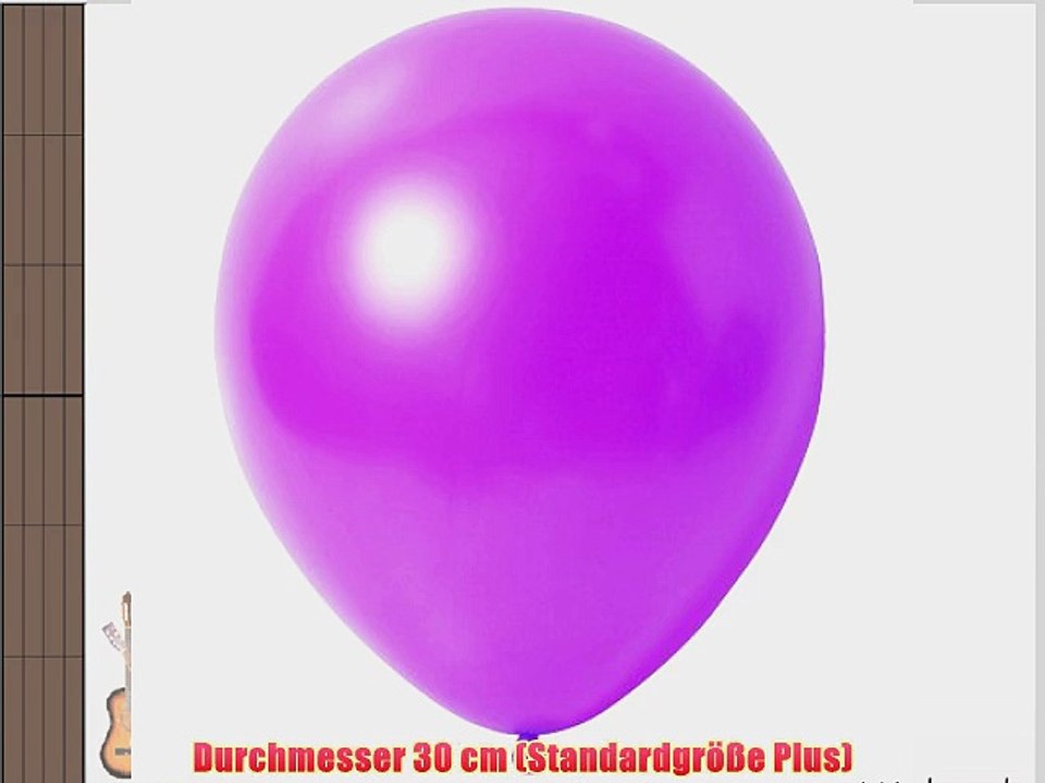 Luftballons Flieder - Metallic (Gl?nzend) - ? 30 cm 500 St?ck - partydiscount24?