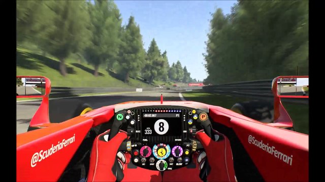 F1 2015, Circuit de Spa-Francorchamps, Ferrari SF15T, Onboard; R7 370, i5 4690