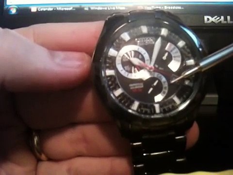 How to set Time & Calendar on Citizen Eco-Drive 8700 BL8097-52E