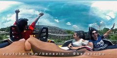 360 Roller Coaster Ride Video! Watch in Fullscreen, VR/Oculus) #360video - GEEKTALKS #7