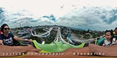 ROWDY! 360 Roller Coaster Ride Video! Watch in Fullscreen OR VR (Virtual Reality/Oculus) #360video