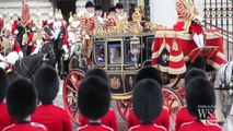 Queen Elizabeth II Opens Parliament