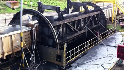 Heyl & Patterson - Single Coal Rail Car Dumper - Santa Marta Colombia