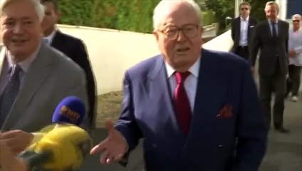 Exclu du Front national, Jean-Marie Le Pen n'entend pas capituler