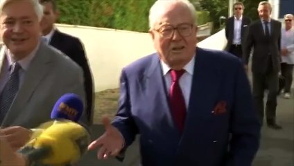 Exclu du Front national, Jean-Marie Le Pen n'entend pas capituler