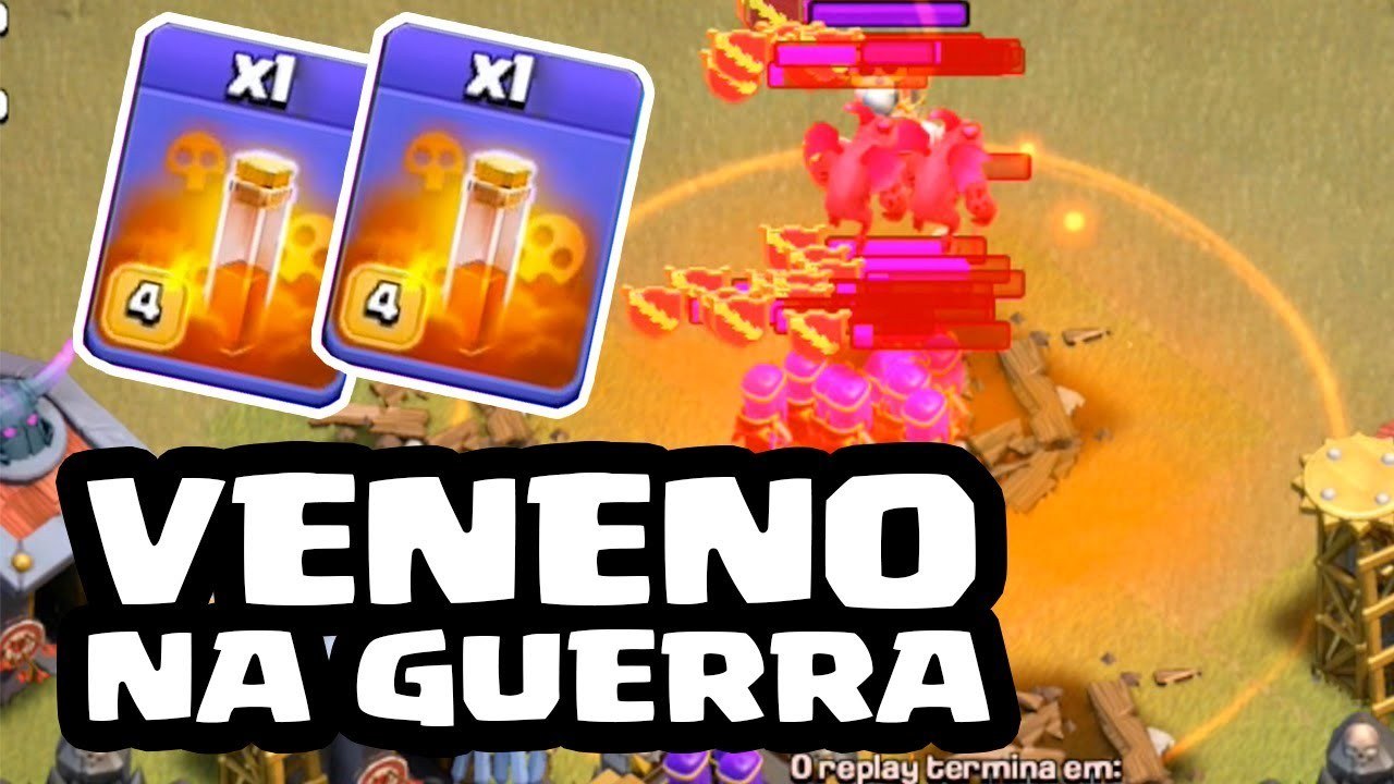 Clash Of Clans | Falar Sobre Feitiço de Veneno |