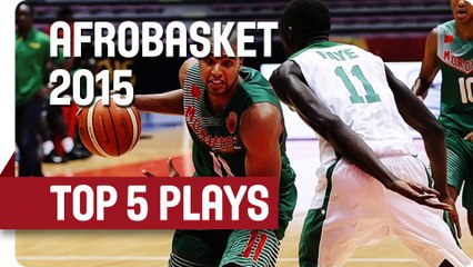 Top 5 Plays - Day 2 - AfroBasket 2015
