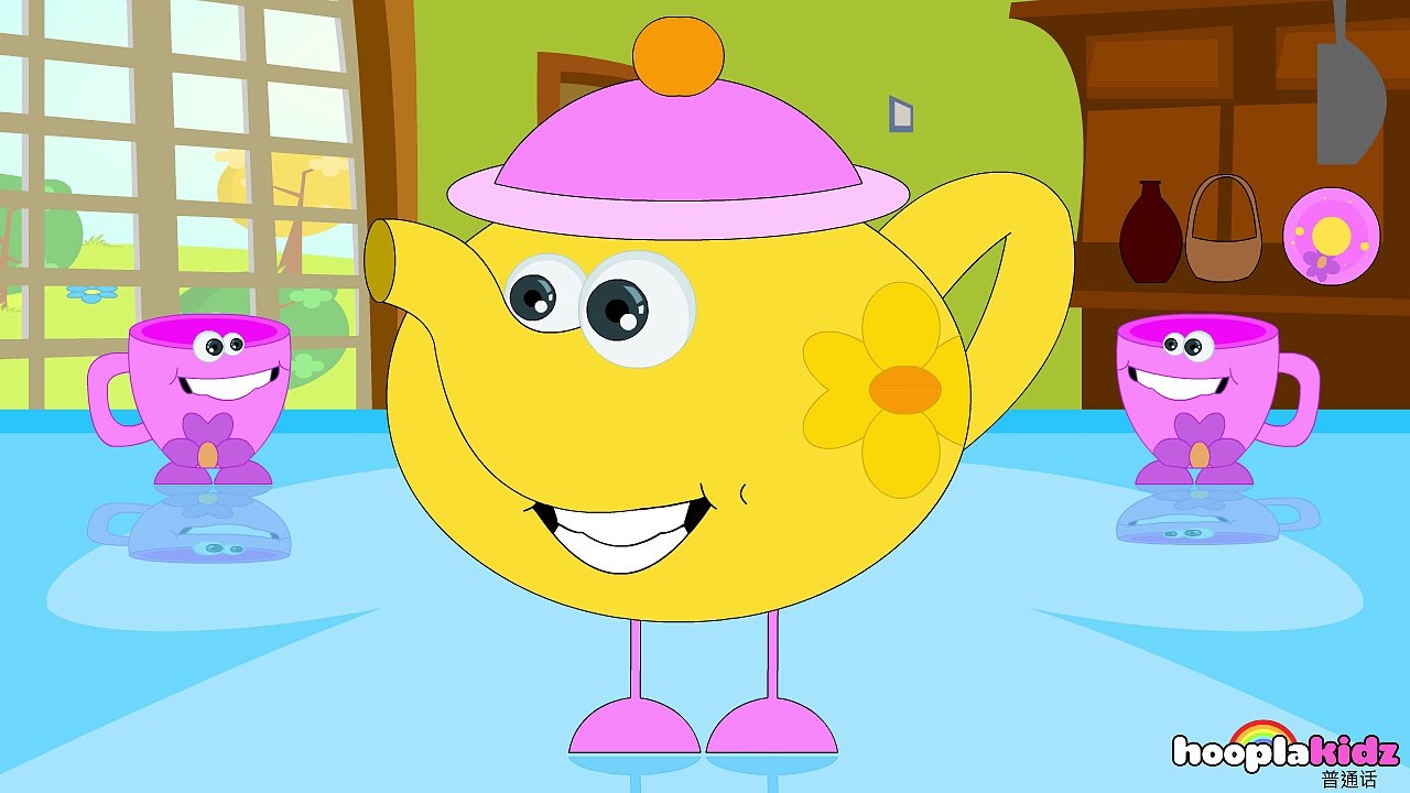 国语童谣 | I'm A Little Teapot | Nursery Rhymes in Mandarin by HooplaKidz Mandarine