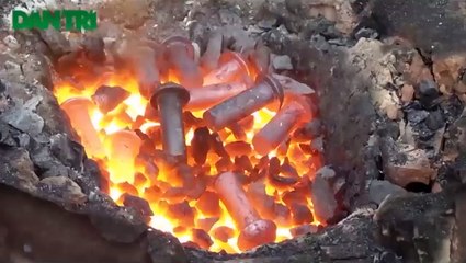 Ouvrier pour réparer les ponts en Asie ... un métier dangereux ? Oui très !