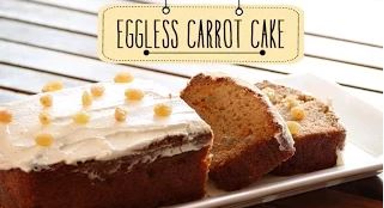 Eggless Carrot Cake | Quick & Easy Dessert Cake Recipe | Beat Batter Bake With Priyanka