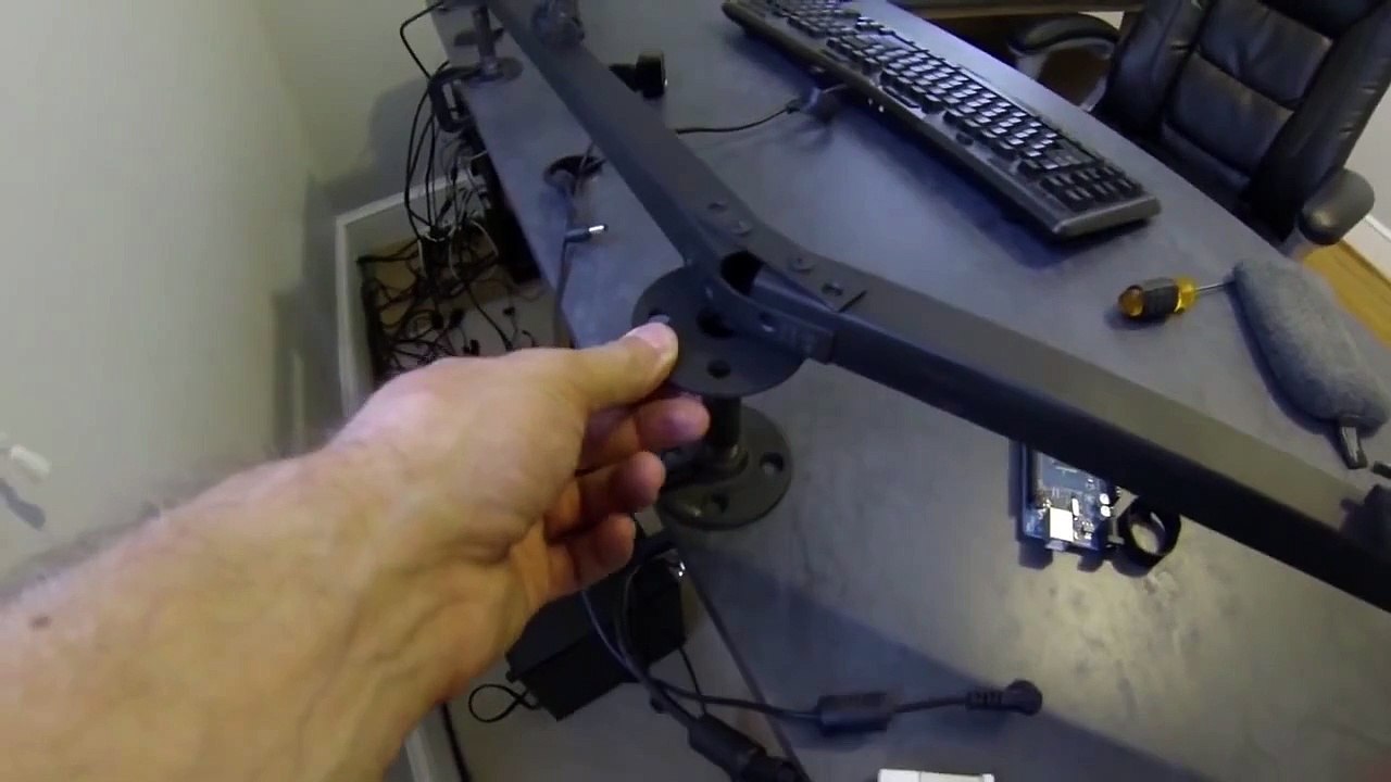 Triple Monitor Mount DIY