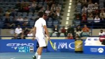 2015 Mubadala World Tennis Championship - Nicolas Almagro vs Feliciano Lopez - Funny Match - HD