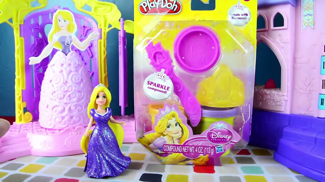 play doh disney princess design a dress boutique Play-Doh Disney Princess Design-a-Dress Boutique Rapunzel Belle Dress Up  Vanity