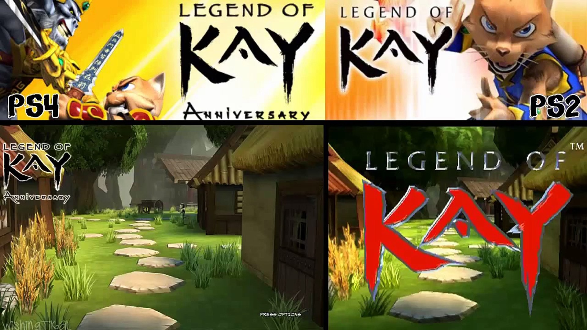 Legend of Kay Anniversary Comparison | Differences PS4 vs. PS2 - video  Dailymotion