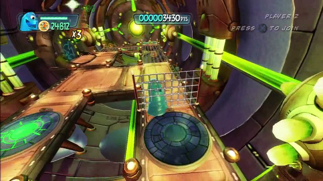 Monsters VS Aliens Walkthrough Part 14 (PS3, X360, Wii, PS2) ~ B.O.B. Level 14