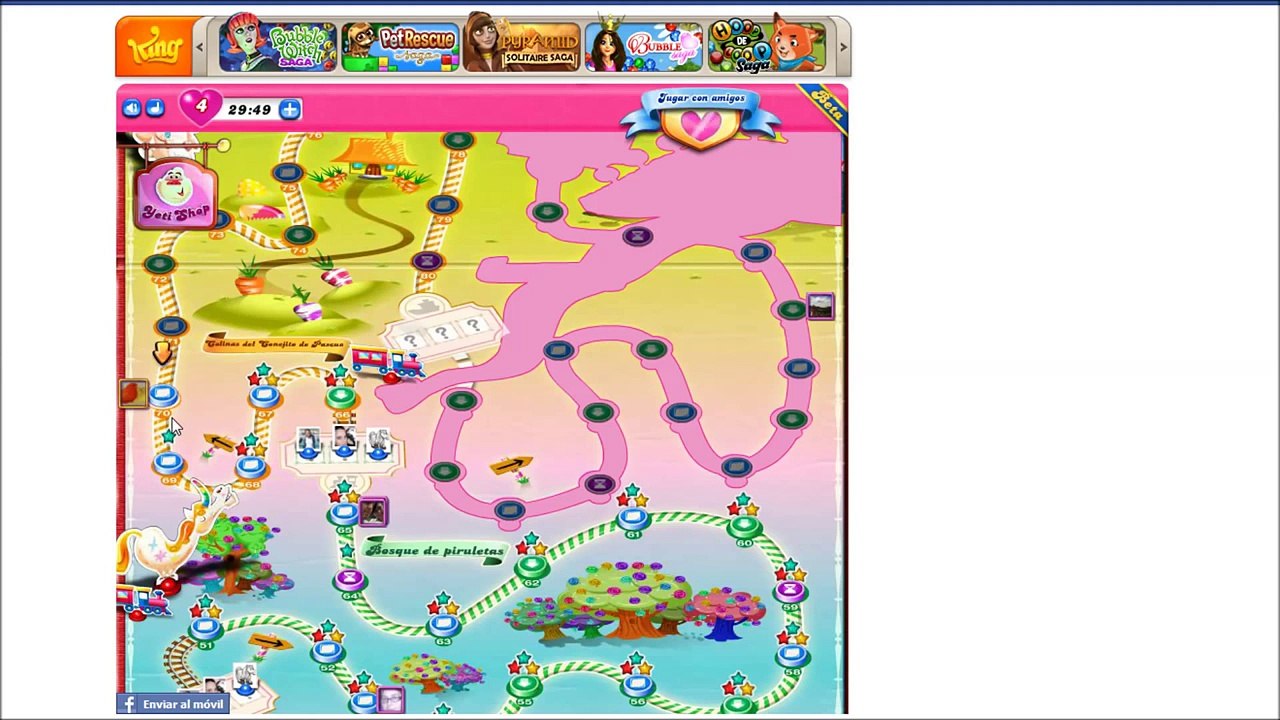 Candy Crush Saga TRUCOS movimientos infinitos y puntuacion 9999999