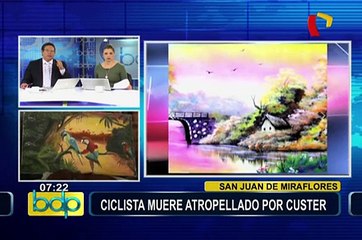 Familia exige justicia para ciclista que murió arrollado en SJM