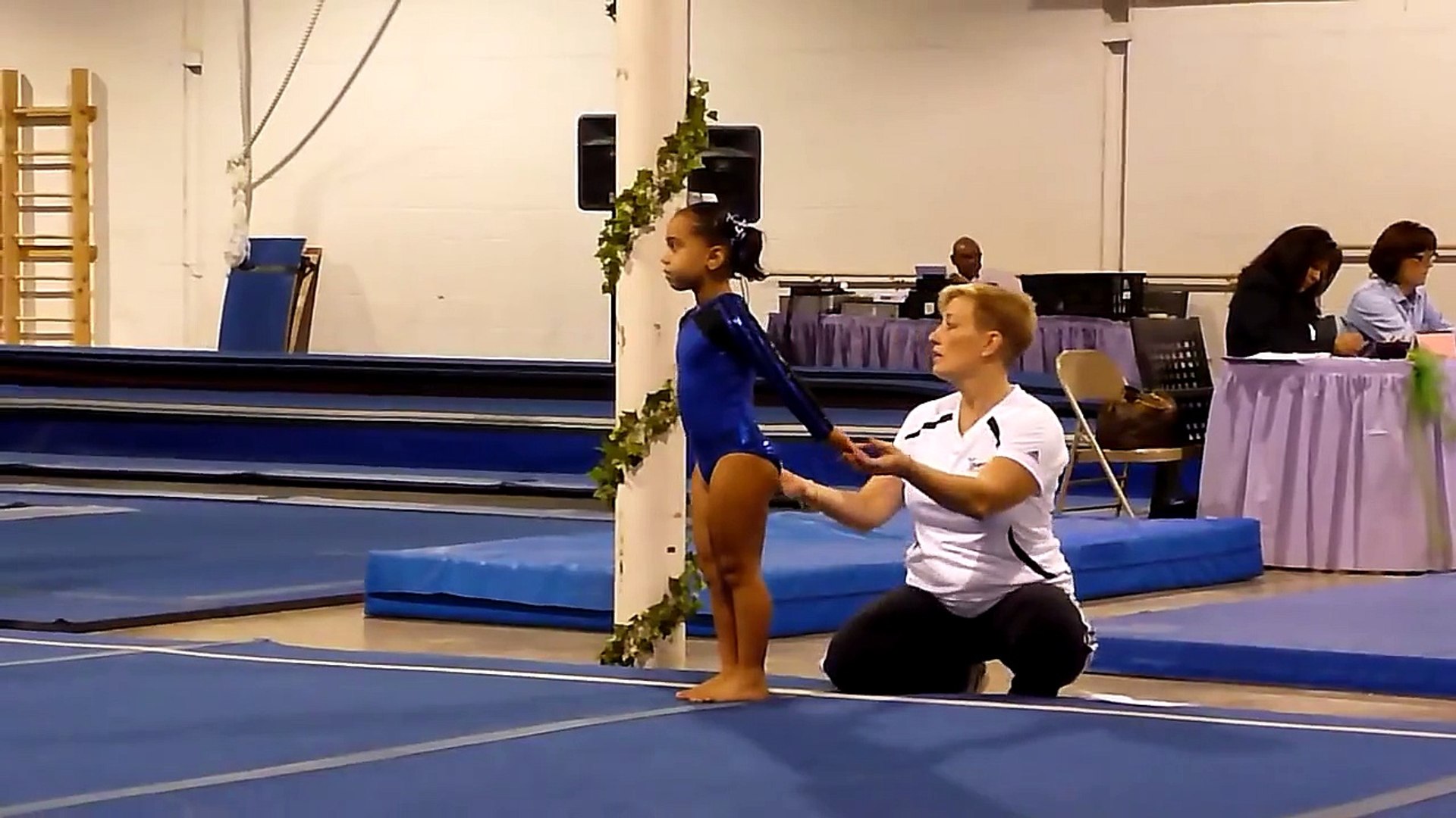 Level 2 Gymnastics Floor Routine Joelle S First Meet Video
