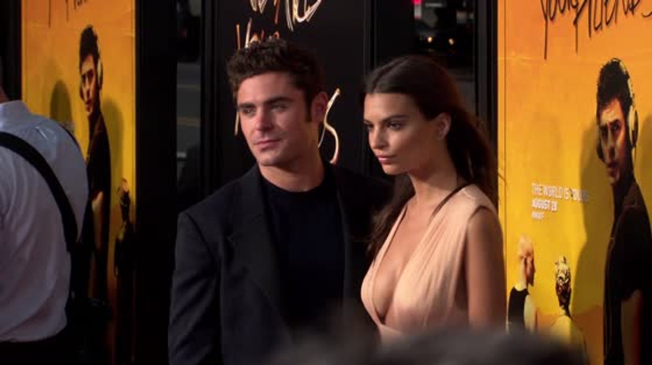 Zac Efron And Emily Ratajkowski Are Red Carpet Ready