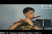 CANON ( 卡農 ) -  曲笛／Alto Ｄ Chinese Bamboo Flute ( DiZi )吹奏版